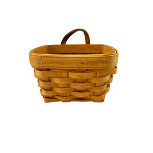 2000 Longaberger Chives Basket/Protector 4"L x 4"W x 4"H